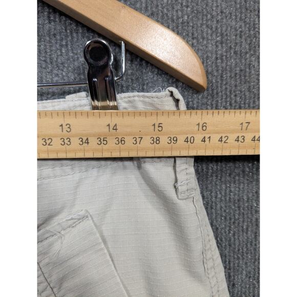 Express Cargo Shorts Mens 30x13 Ripstop Baggy Y2K Skater Street - Picture 4 of 9